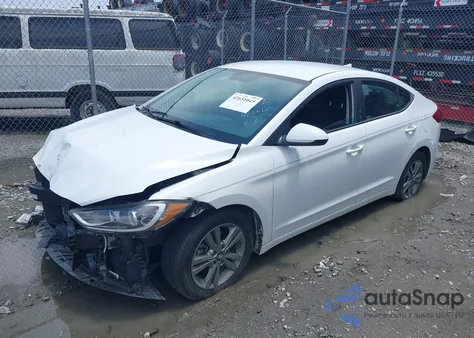 2018 Hyundai Elantra Sel z USA, uszkodzony, nr VIN 5NPD84LF6JH366096